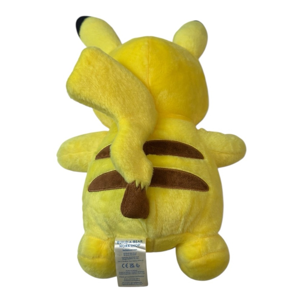 Build a Bear Pokémon Talking Pikachu Plush 18” Stuffie - Picture 7 of 8